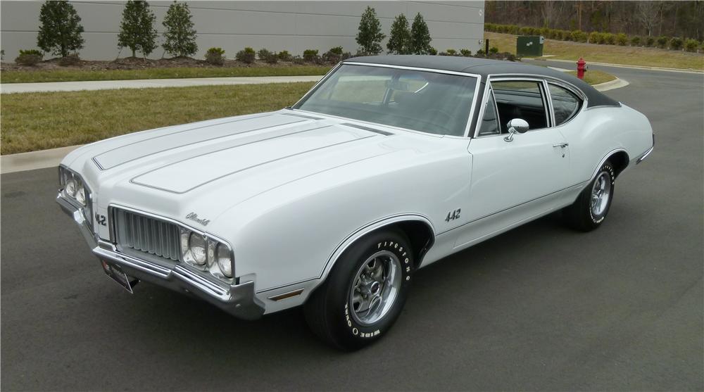 1970 OLDSMOBILE 442 2 DOOR POST COUPE