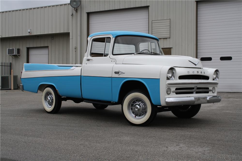 1957 DODGE D-100 SWEPTSIDE PICKUP