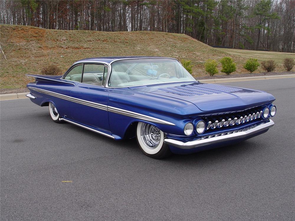 1959 CHEVROLET IMPALA CUSTOM 2 DOOR COUPE