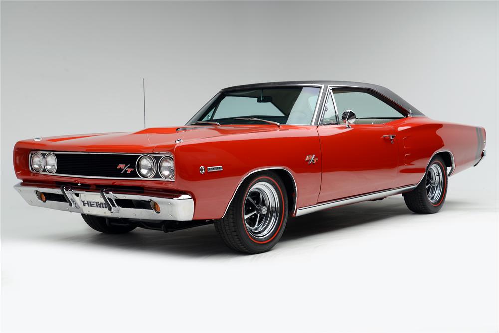 1968 DODGE HEMI CORONET R/T 2 DOOR HARDTOP