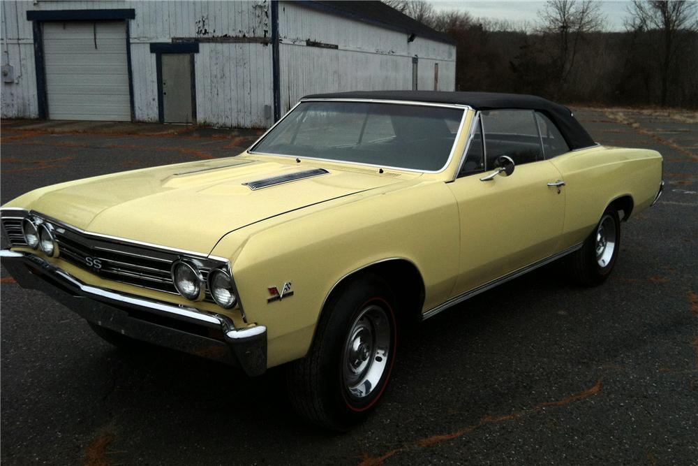 1967 CHEVROLET CHEVELLE SS 396 CONVERTIBLE