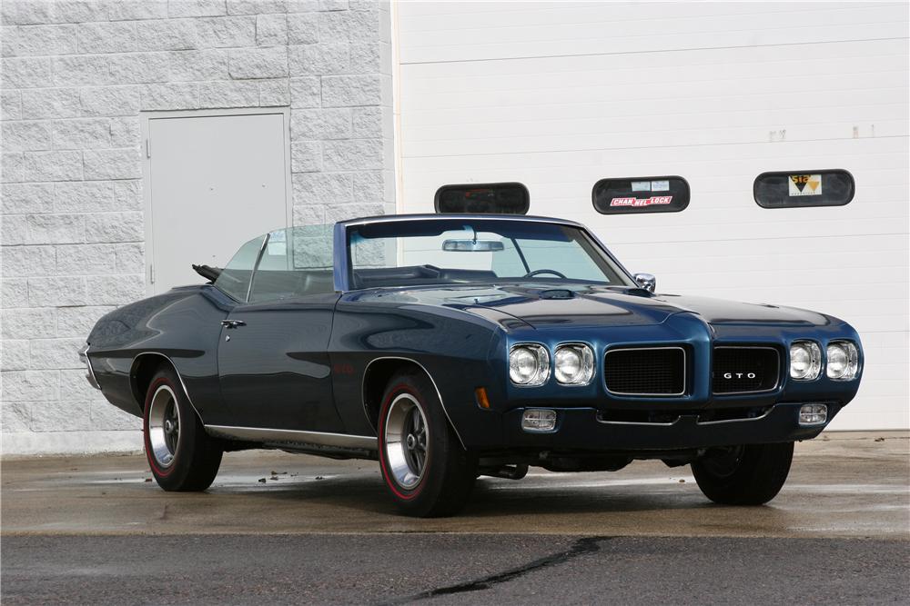 1970 PONTIAC GTO CONVERTIBLE