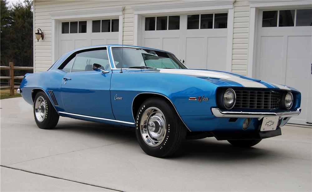 1969 CHEVROLET CAMARO Z/28 2 DOOR COUPE