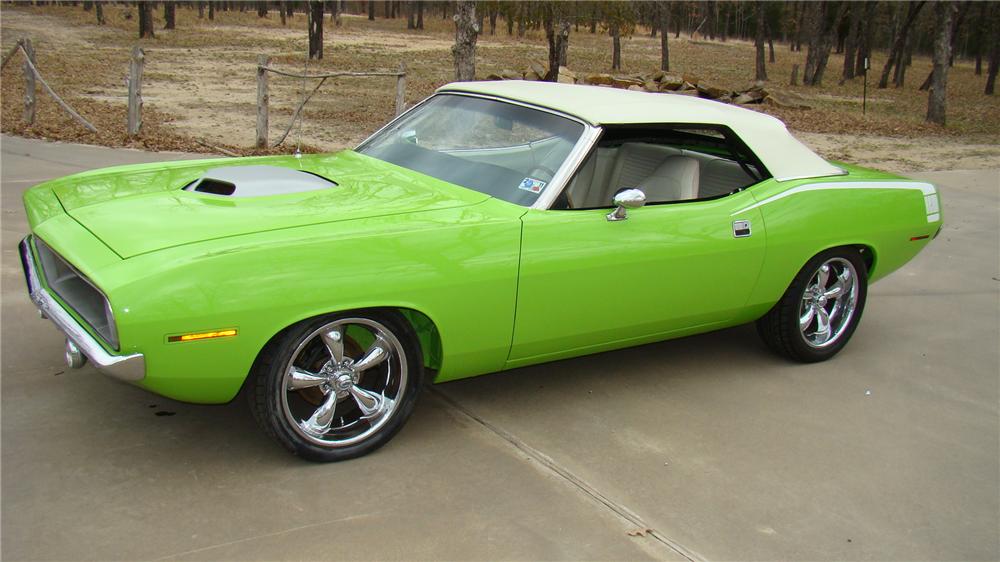 1970 PLYMOUTH CUDA CUSTOM CONVERTIBLE