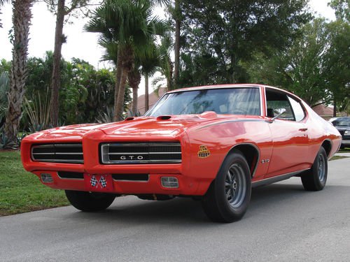 1969 PONTIAC GTO JUDGE 2 DOOR HARDTOP