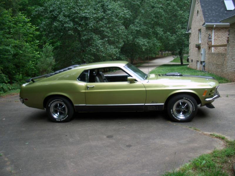 1970 FORD MUSTANG MACH 1 428 CJR FASTBACK