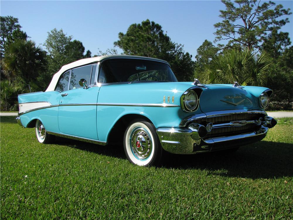 1957 CHEVROLET BEL AIR CONVERTIBLE