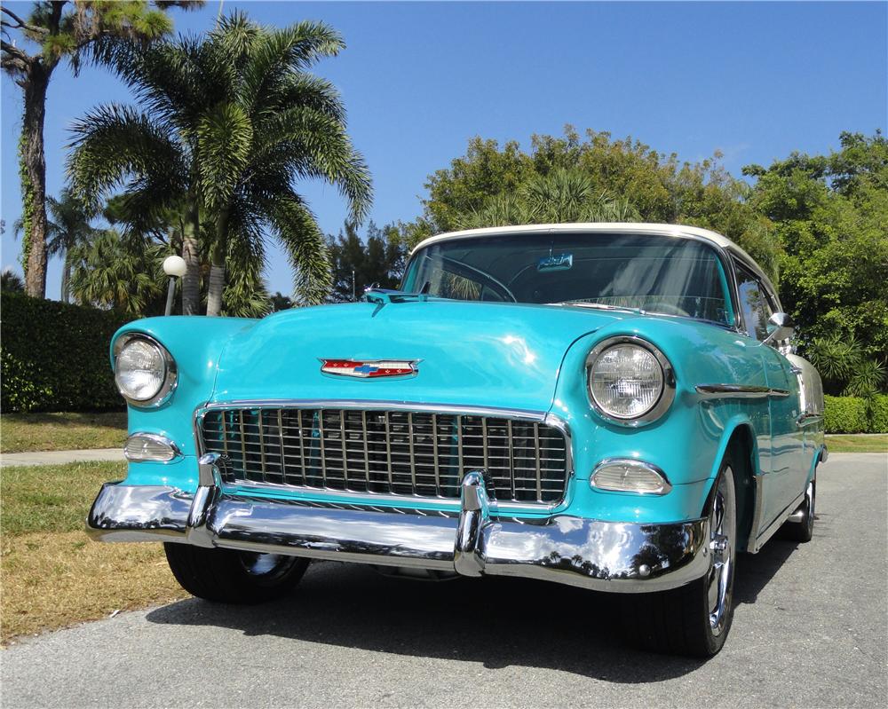 1955 CHEVROLET BEL AIR CUSTOM 2 DOOR HARDTOP