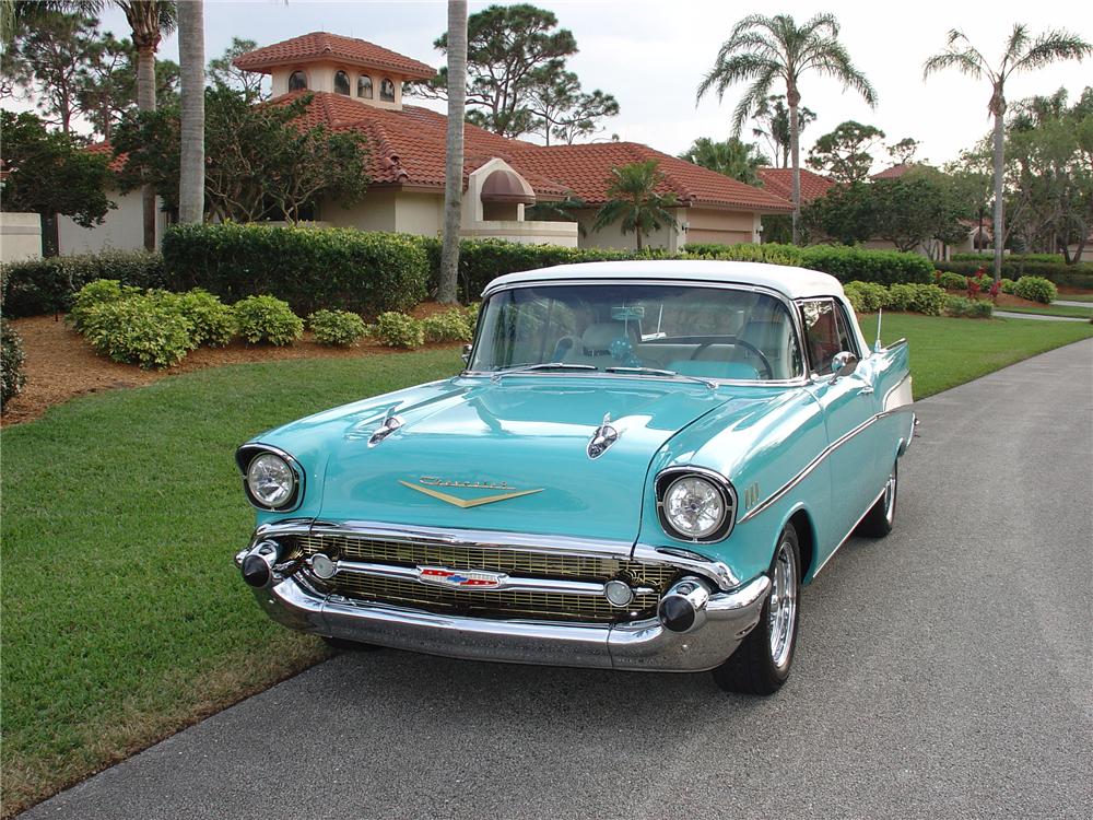 1957 CHEVROLET BEL AIR CUSTOM CONVERTIBLE