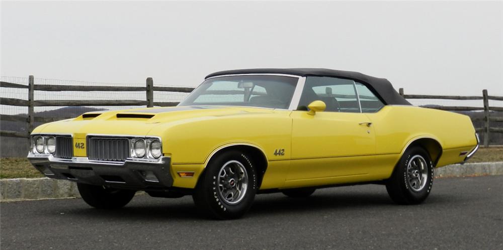 1970 OLDSMOBILE 442 CONVERTIBLE