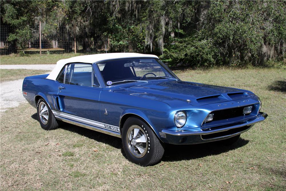 1968 SHELBY GT500 CONVERTIBLE