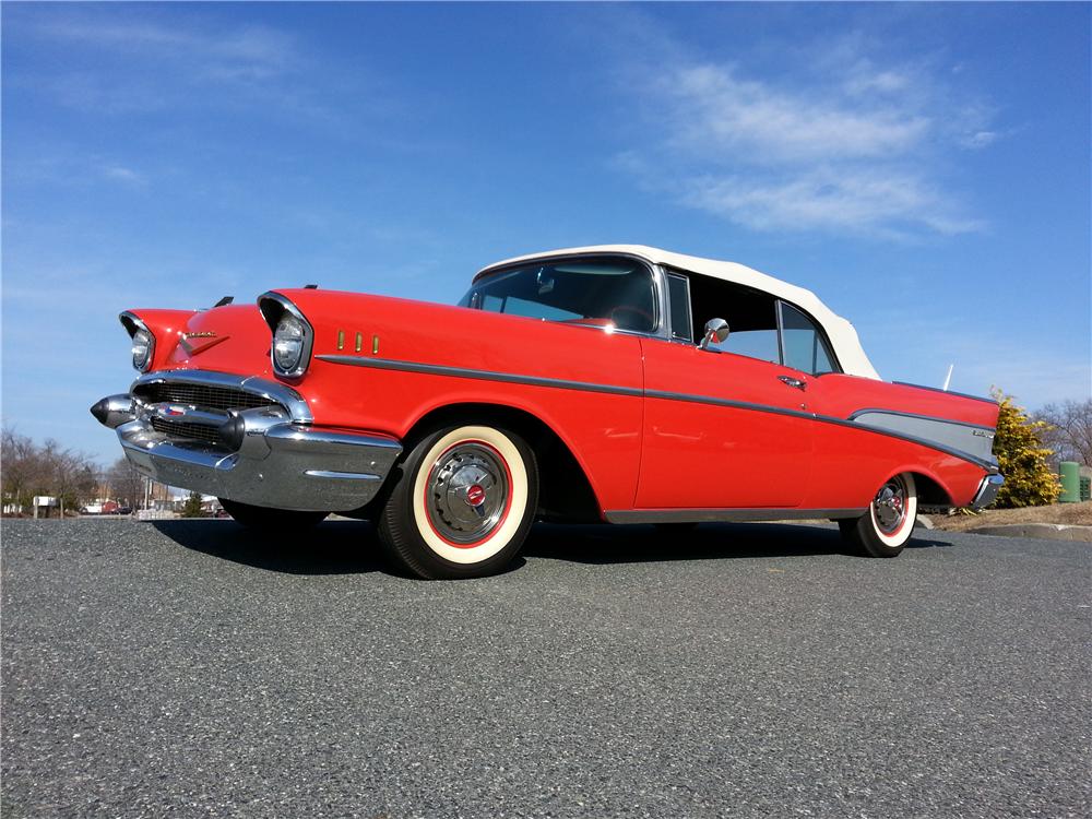 1957 CHEVROLET BEL AIR CONVERTIBLE