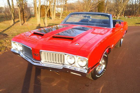 1970 OLDSMOBILE 442 CONVERTIBLE