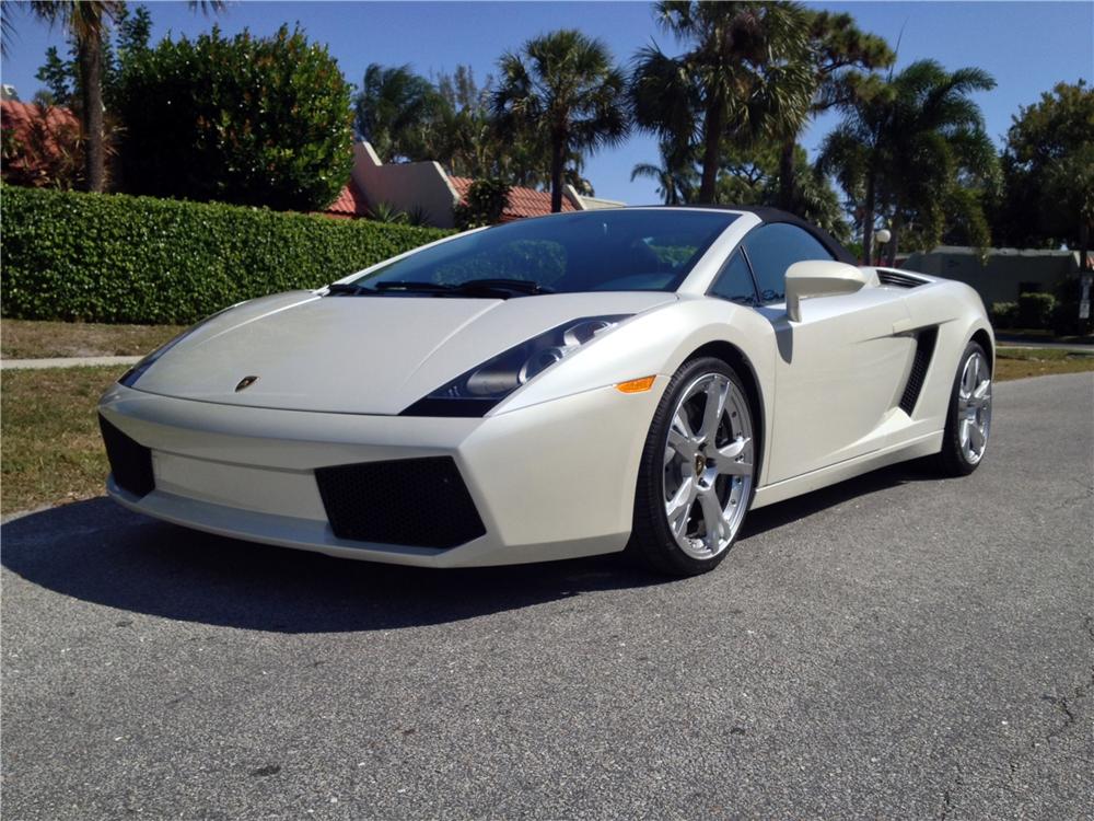 2007 LAMBORGHINI GALLARDO SPYDER