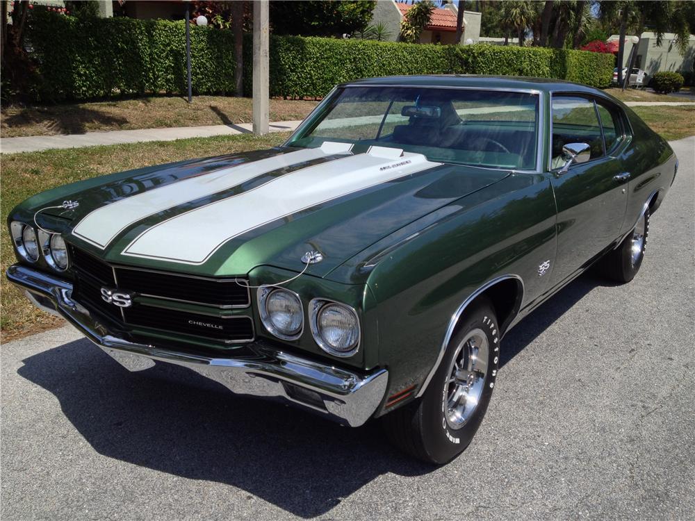 1970 CHEVROLET CHEVELLE MALIBU SS 2 DOOR COUPE