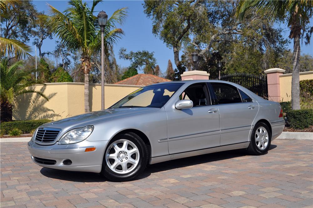 2001 MERCEDES-BENZ S430 4 DOOR SEDAN