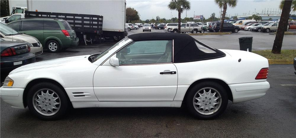 1998 MERCEDES-BENZ SL500 CONVERTIBLE