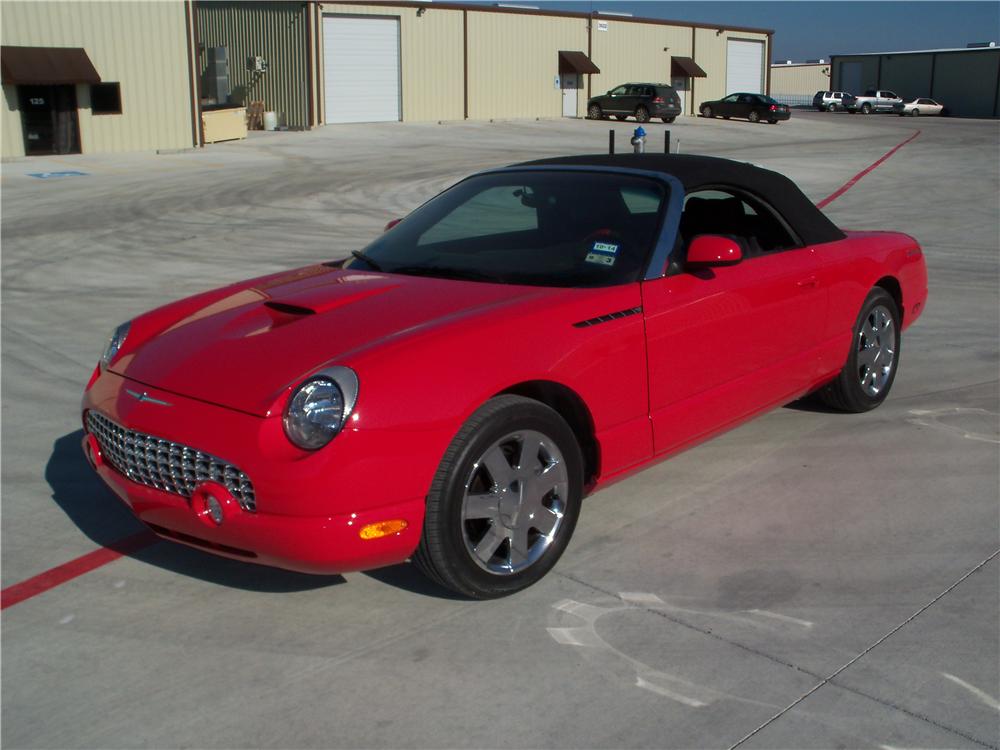 2002 FORD THUNDERBIRD CONVERTIBLE