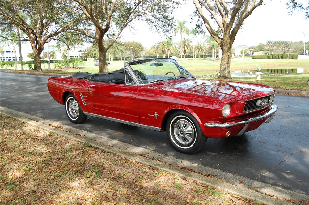 1966 FORD MUSTANG CONVERTIBLE