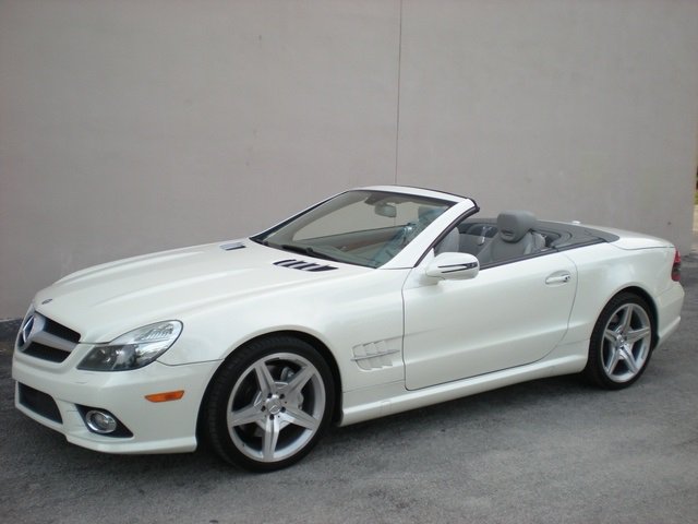 2009 MERCEDES-BENZ SL550 CONVERTIBLE