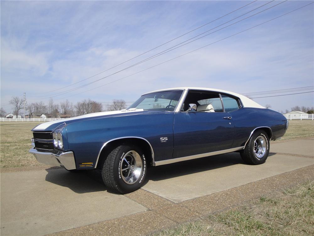 1970 CHEVROLET CHEVELLE MALIBU SS 2 DOOR COUPE