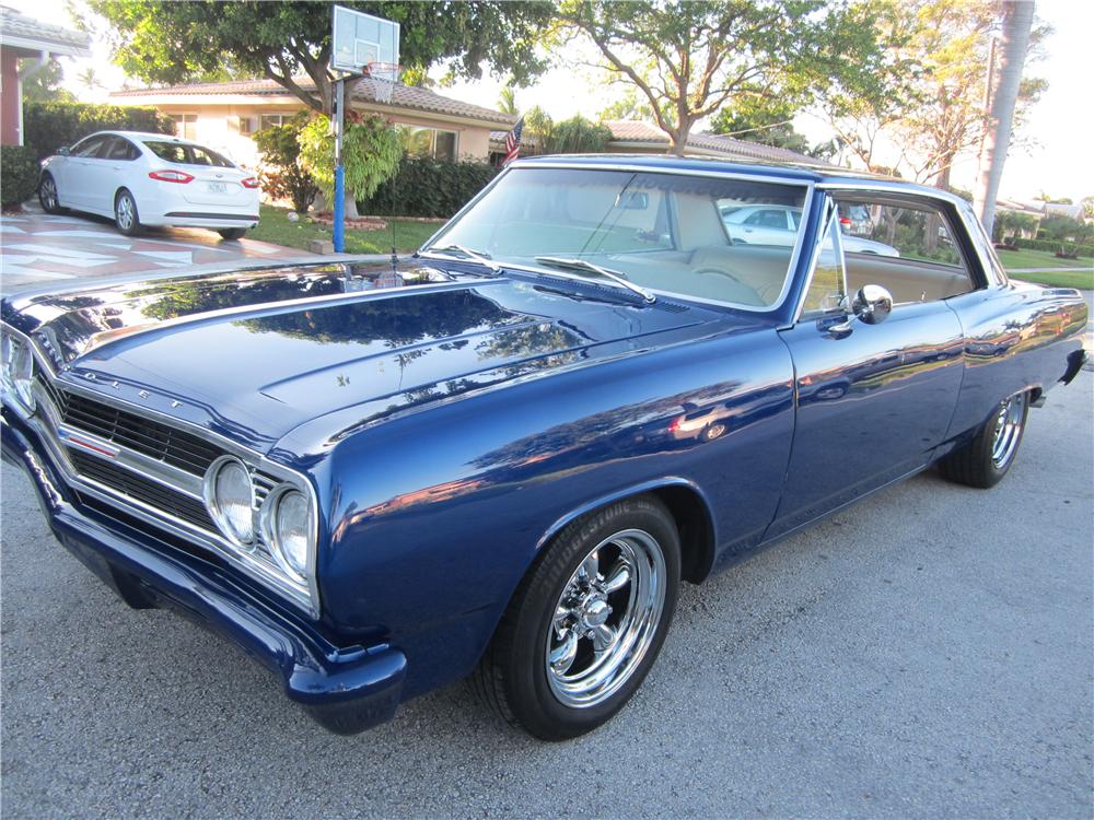 1965 CHEVROLET CHEVELLE MALIBU CUSTOM 2 DOOR HARDTOP