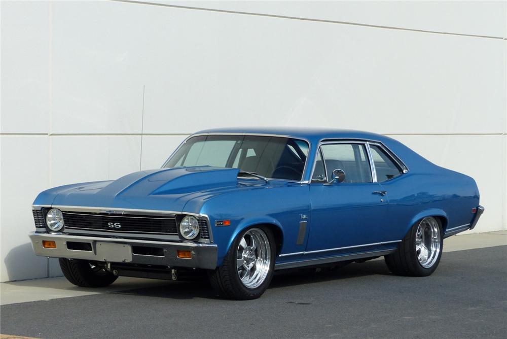 1969 CHEVROLET NOVA SS CUSTOM 2 DOOR COUPE