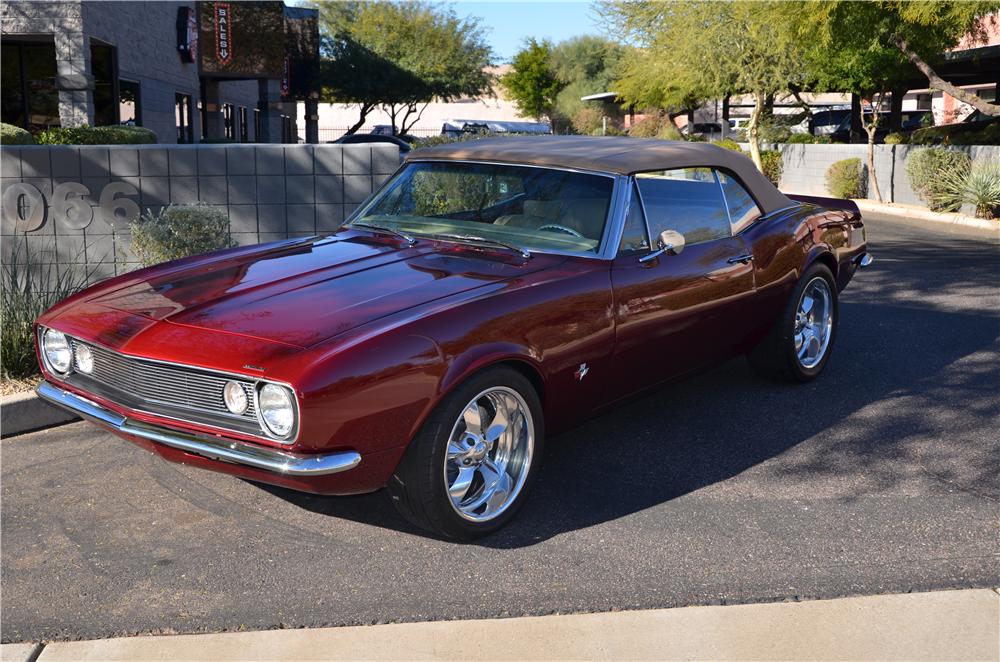 1967 CHEVROLET CAMARO CUSTOM CONVERTIBLE