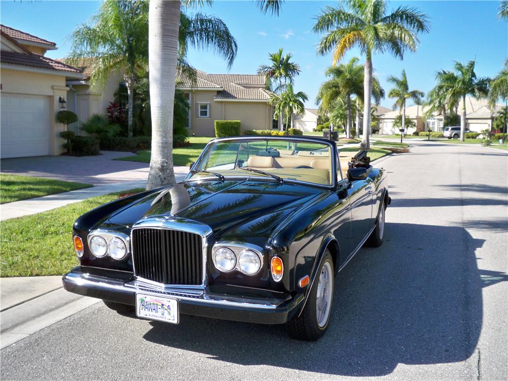 1988 BENTLEY CONTINENTAL CONVERTIBLE