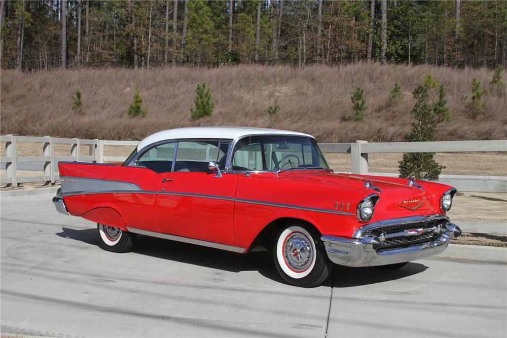 1957 CHEVROLET BEL AIR 2 DOOR HARDTOP