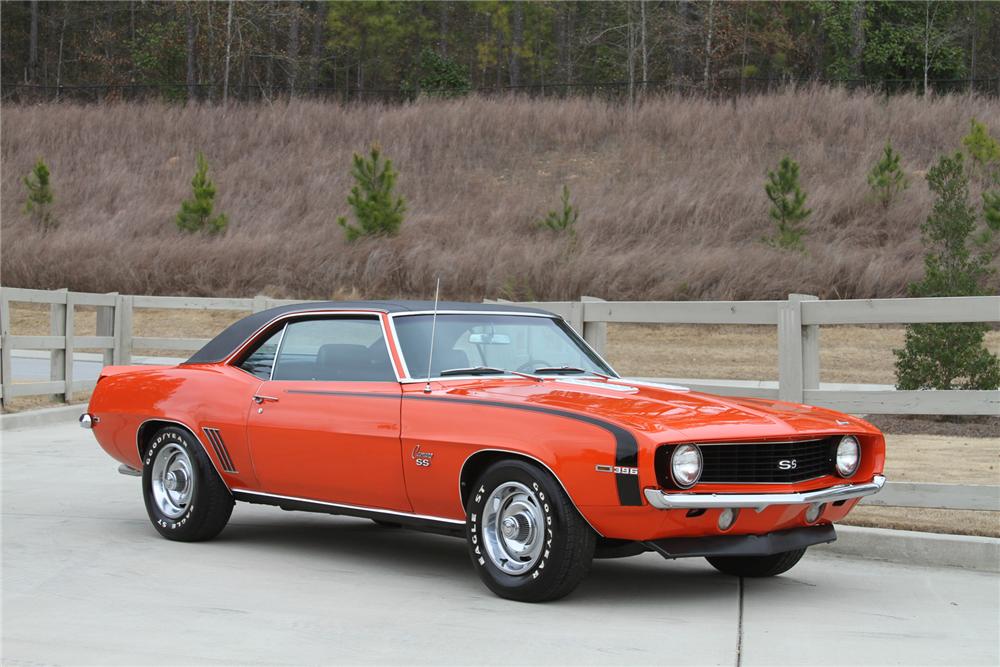 1969 CHEVROLET CAMARO SS 2 DOOR HARDTOP