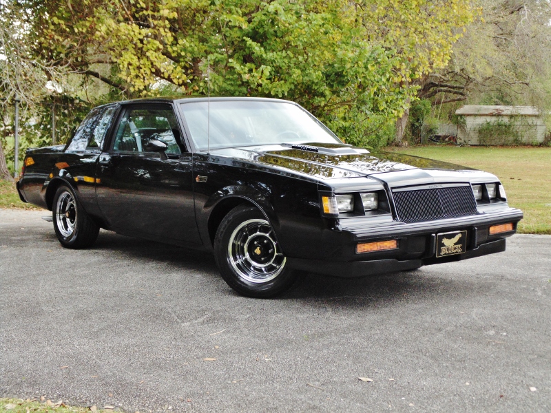 1986 BUICK GRAND NATIONAL 2 DOOR COUPE