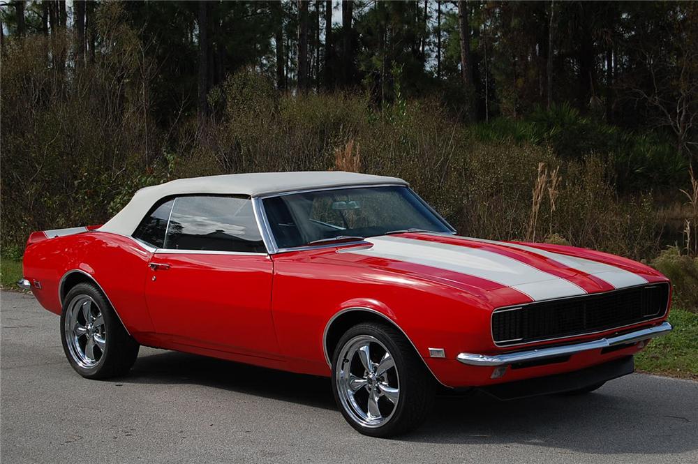 1968 CHEVROLET CAMARO CUSTOM CONVERTIBLE