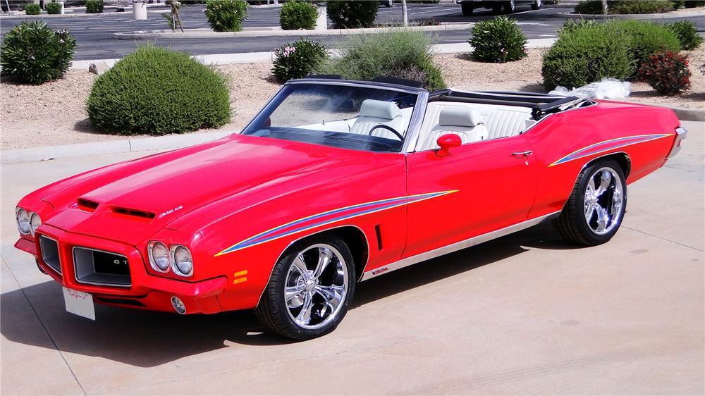 1972 PONTIAC LEMANS CUSTOM CONVERTIBLE