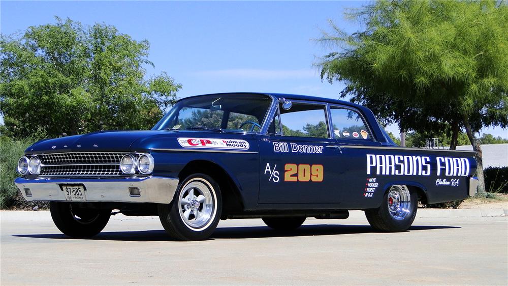 1961 FORD FAIRLANE CUSTOM 2 DOOR POST SEDAN