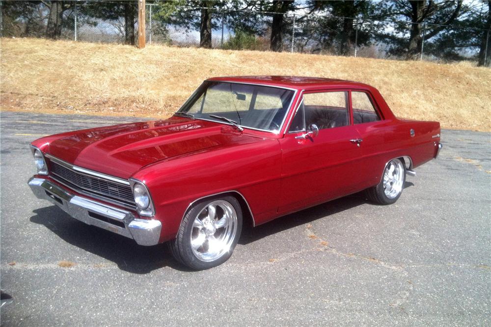 1966 CHEVROLET NOVA CUSTOM 2 DOOR HARDTOP