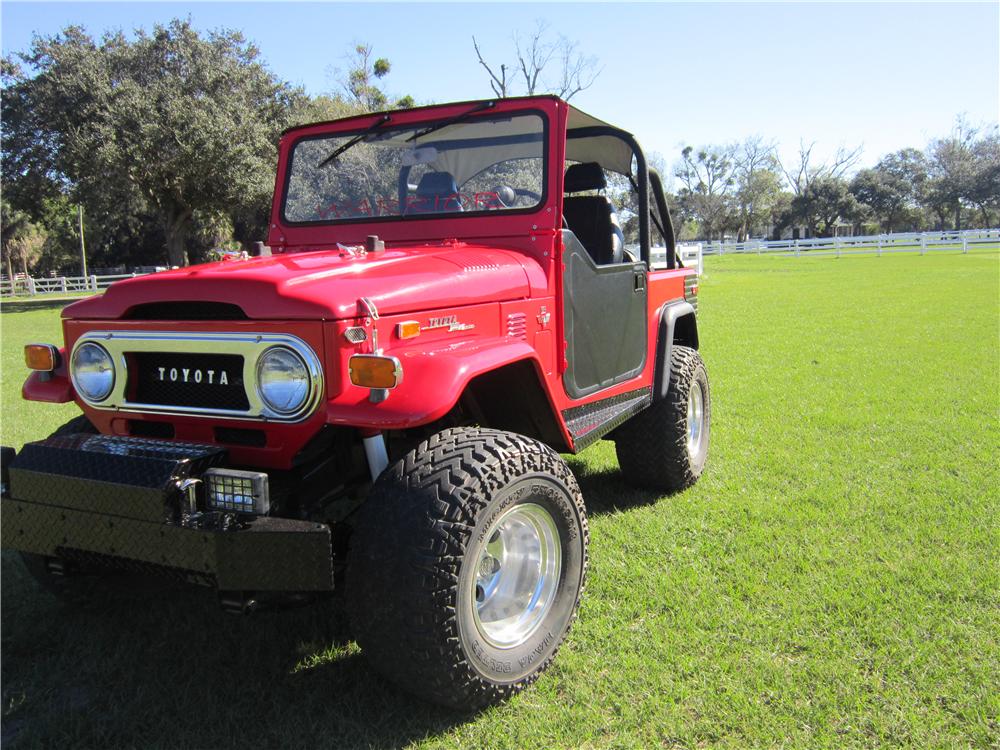 1972 TOYOTA LAND CRUISER FJ-40 CUSTOM SUV