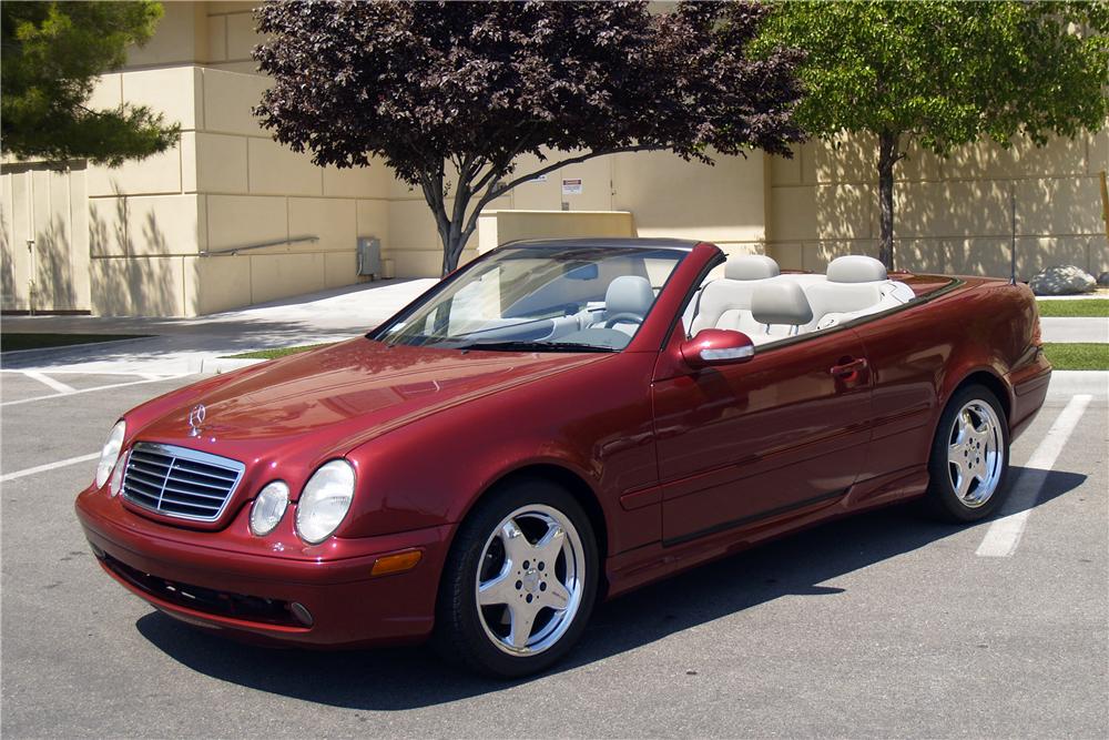 2001 MERCEDES-BENZ CLK430 CONVERTIBLE