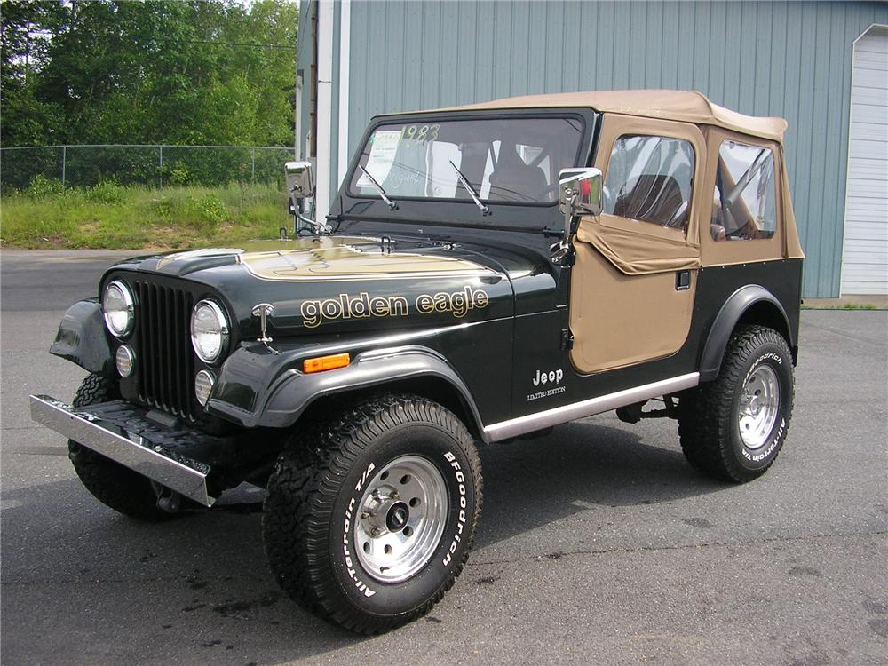 1983 JEEP CJ-7 CONVERTIBLE