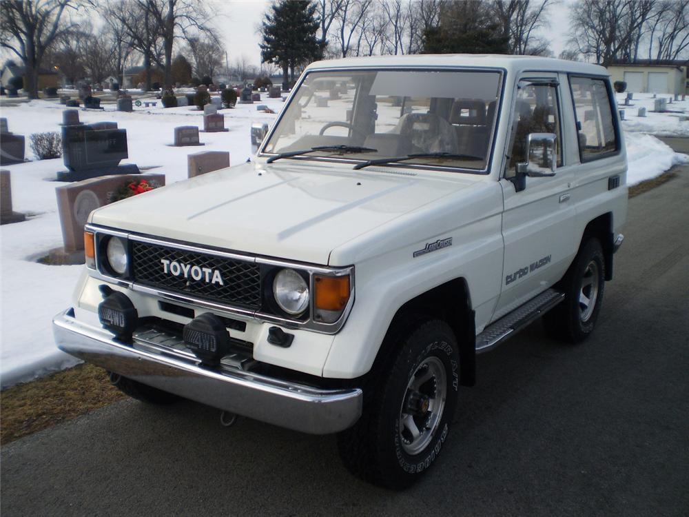 1987 TOYOTA LAND CRUISER 4X4 SUV