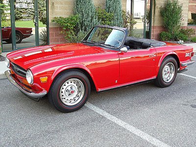 1973 TRIUMPH TR-6 CONVERTIBLE