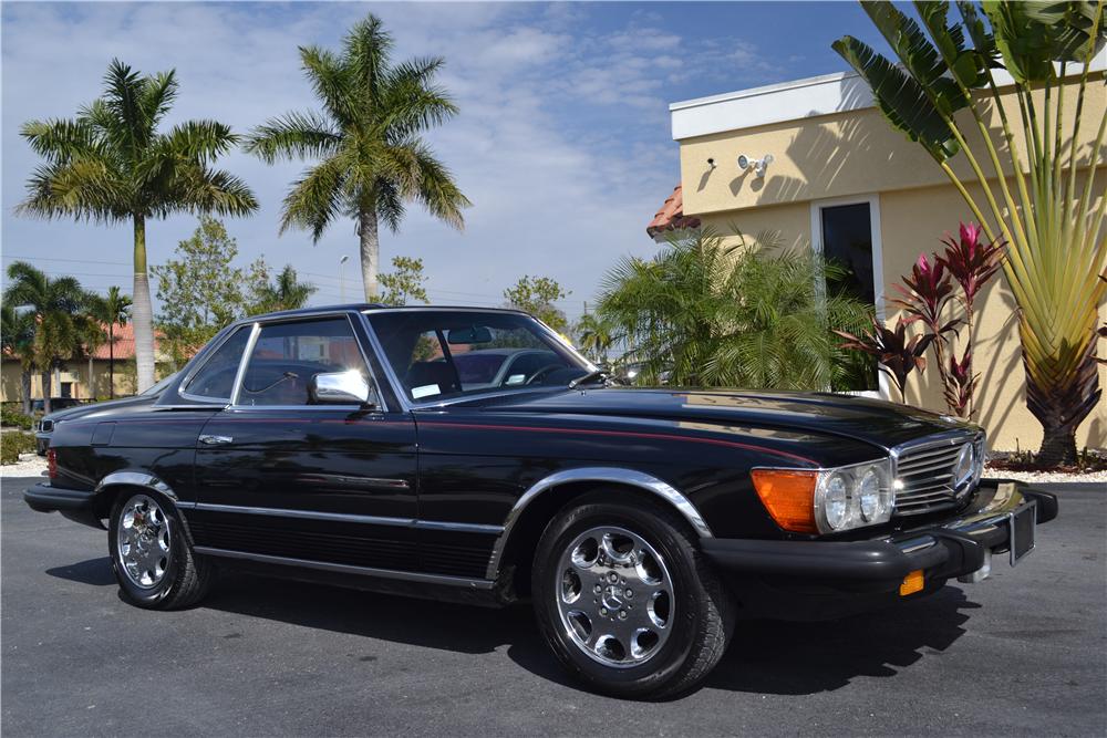 1985 MERCEDES-BENZ 380SL CONVERTIBLE