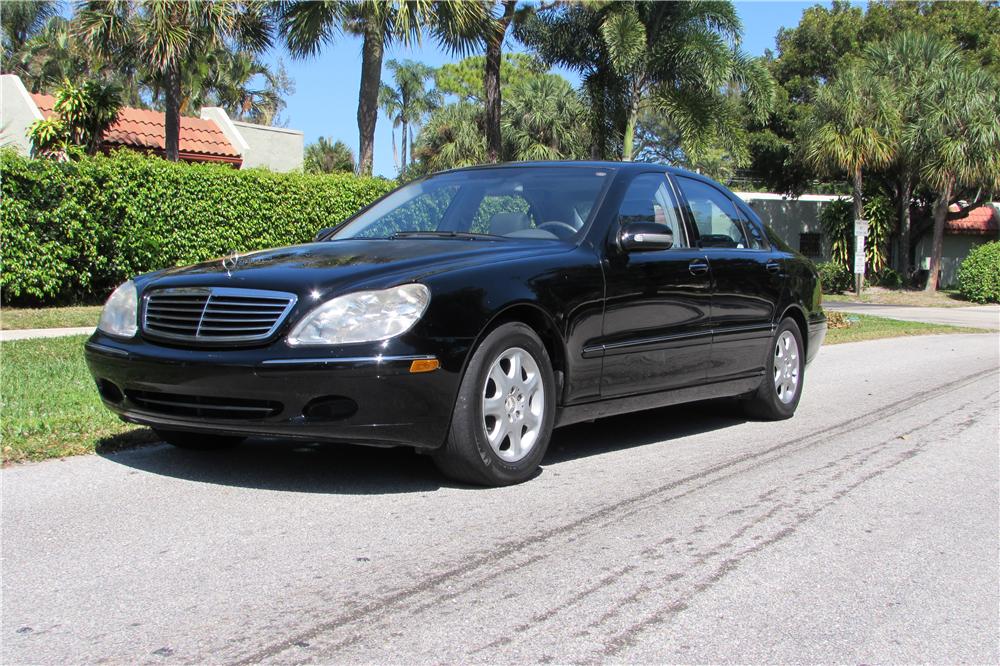 2001 MERCEDES-BENZ S430 4 DOOR SEDAN