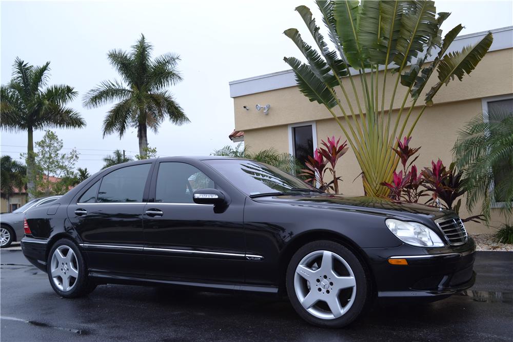 2003 MERCEDES-BENZ S600 4 DOOR SEDAN