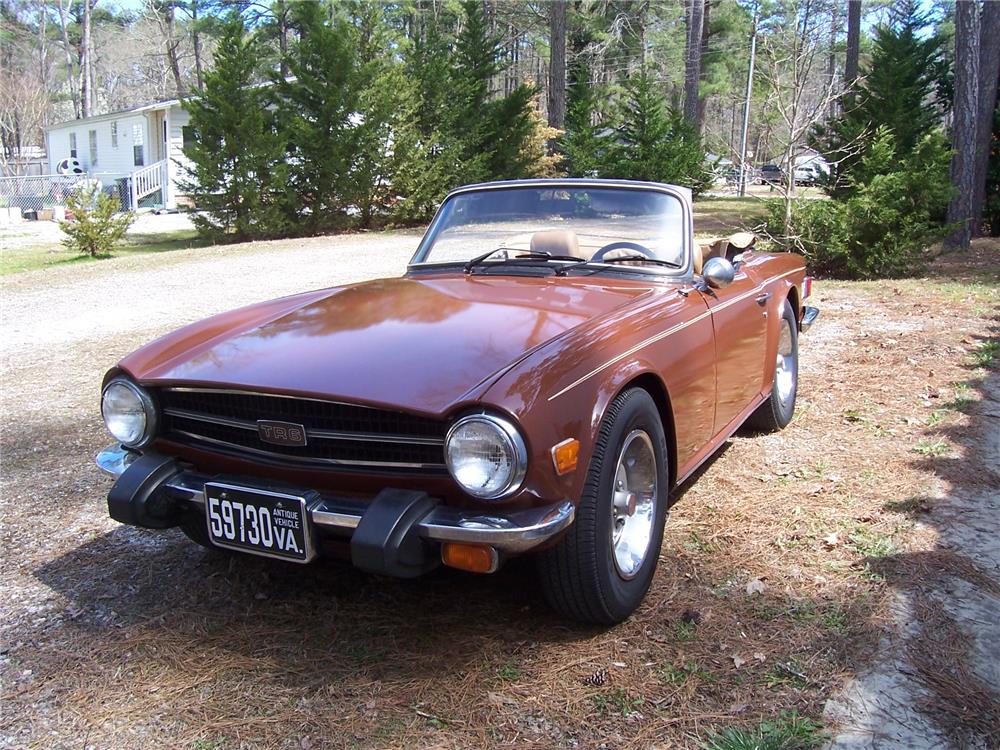 1976 TRIUMPH TR-6 ROADSTER