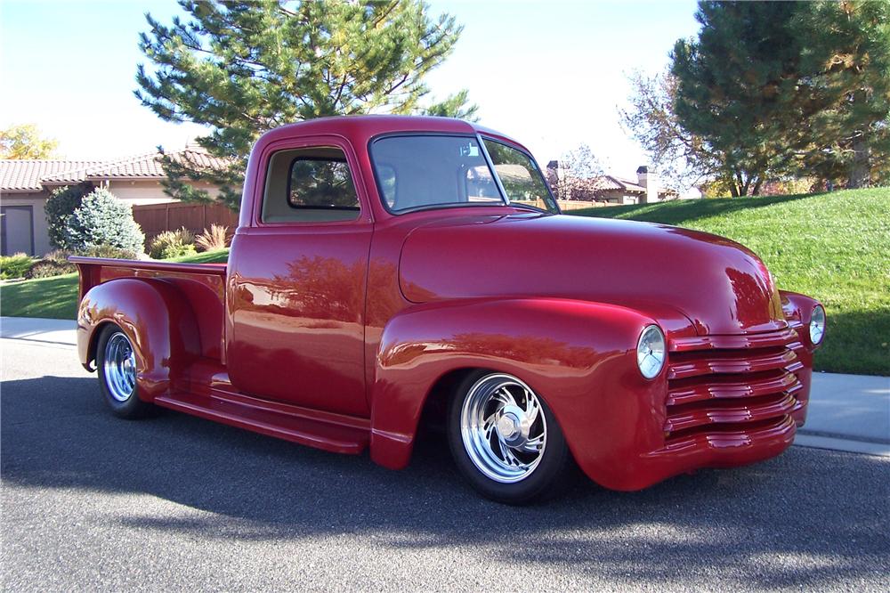 1952 CHEVROLET 3100 CUSTOM PICKUP