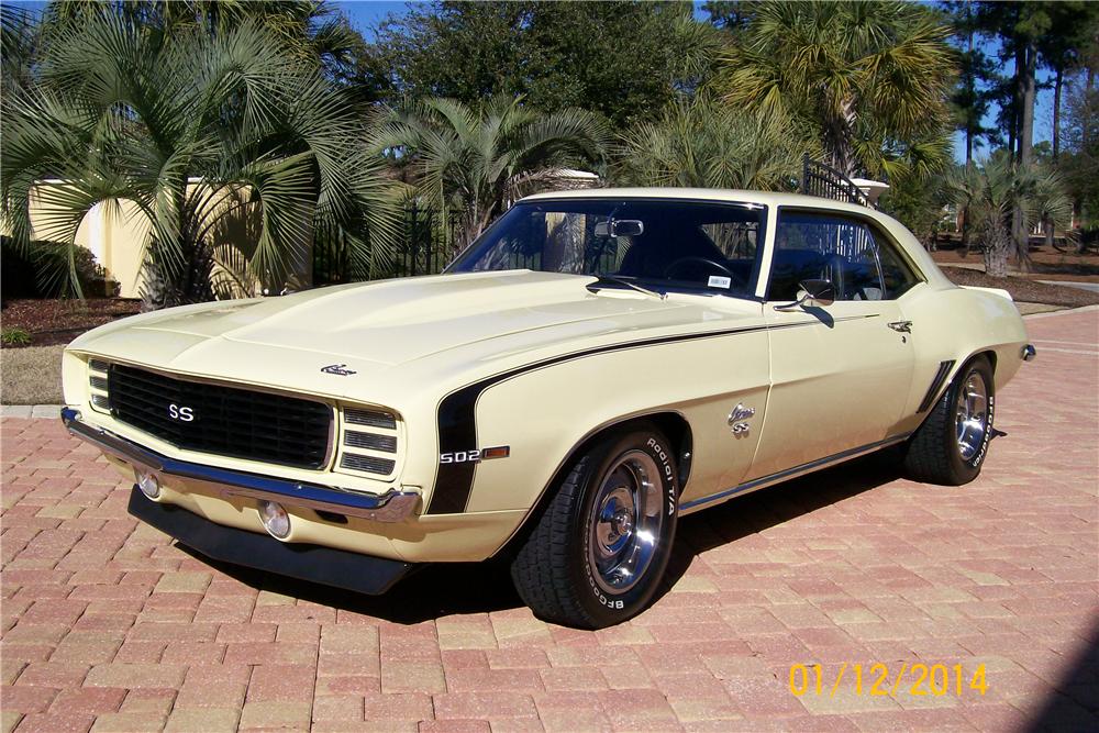 1969 CHEVROLET CAMARO CUSTOM 2 DOOR COUPE