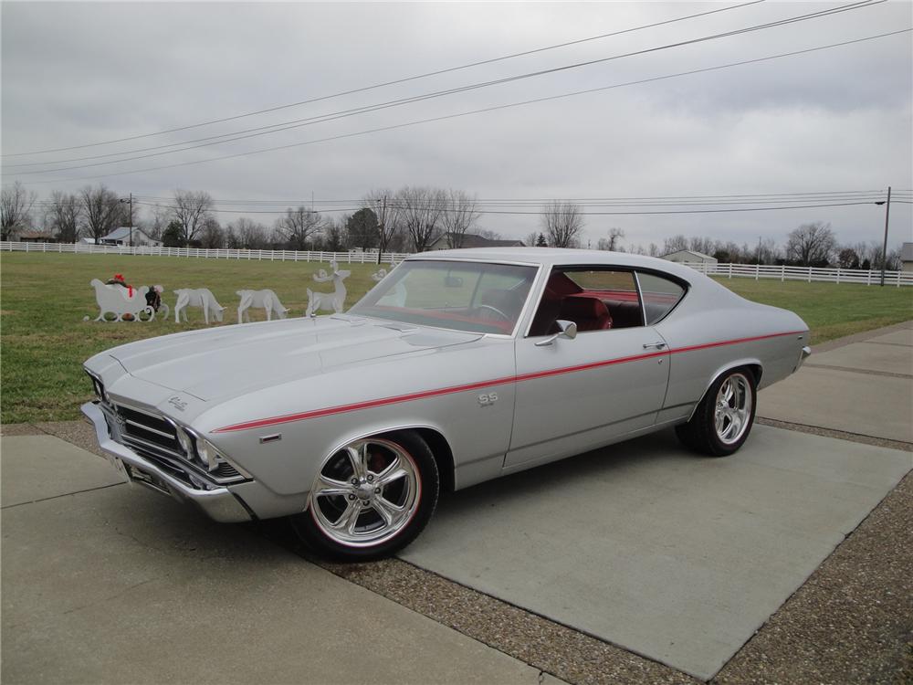 1969 CHEVROLET CHEVELLE MALIBU CUSTOM 2 DOOR COUPE