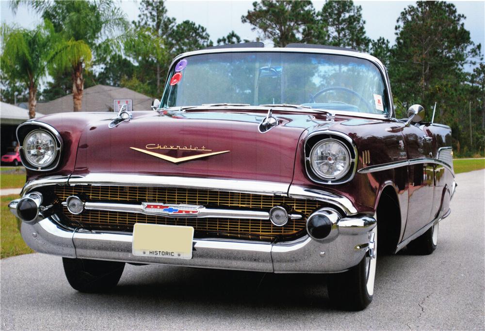 1957 CHEVROLET BEL AIR CUSTOM CONVERTIBLE