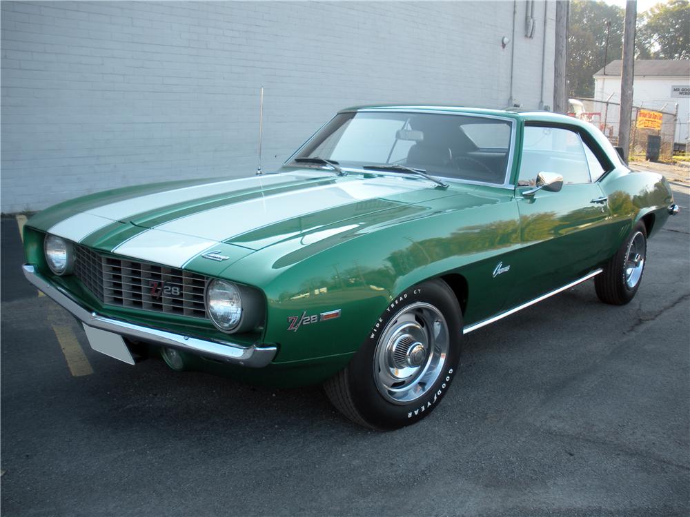 1969 CHEVROLET CAMARO Z/28 2 DOOR COUPE